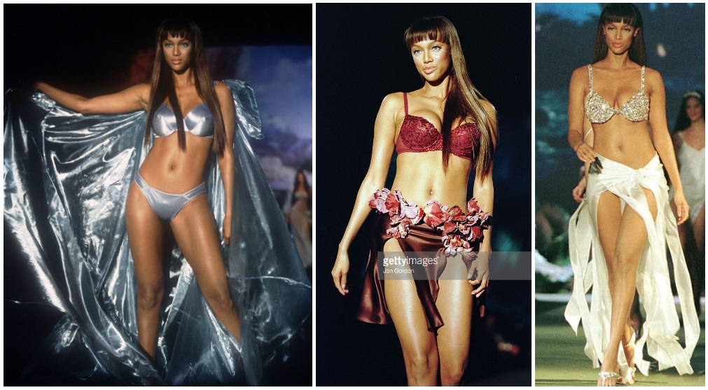 Tyra Banks  Victoria's Secret Show 1999